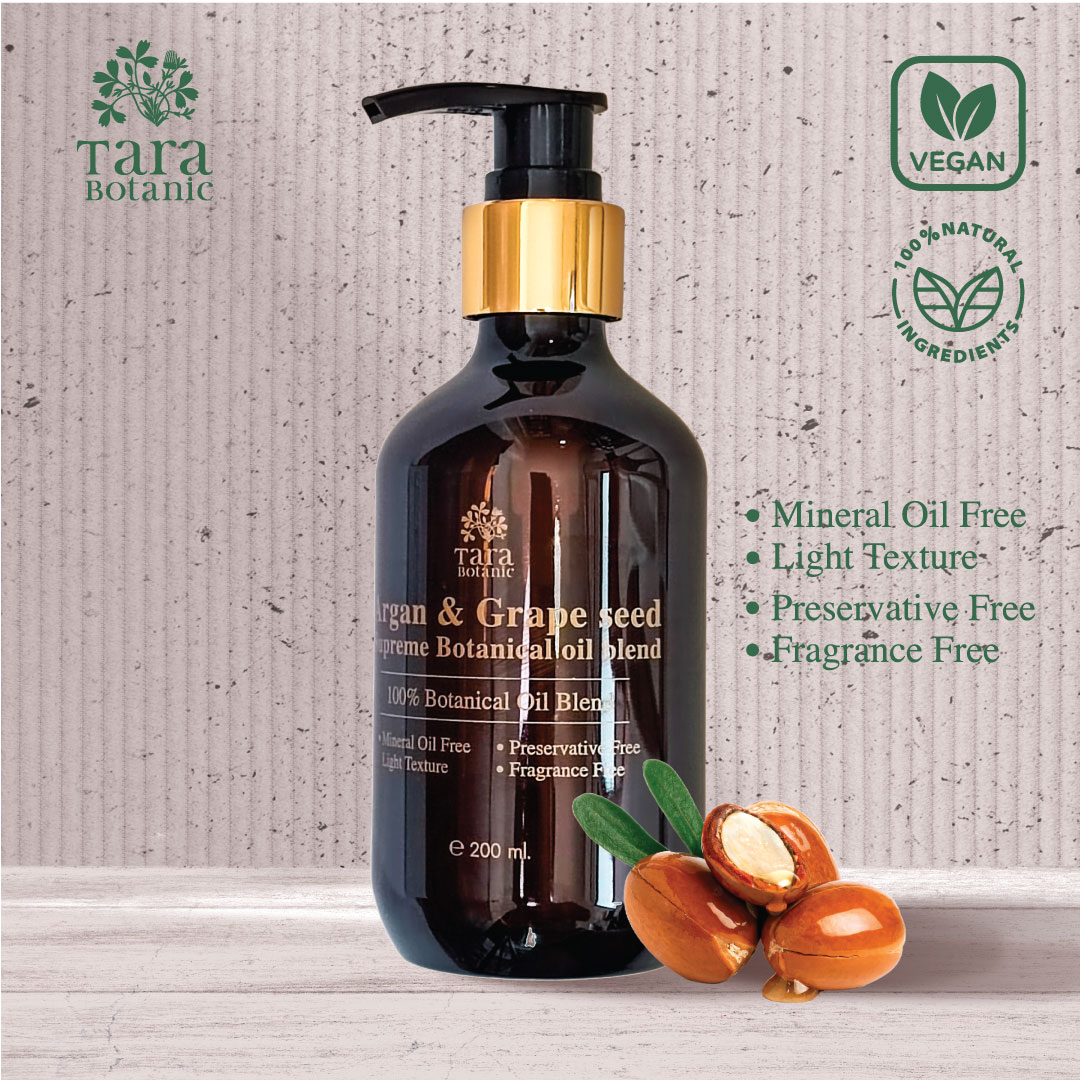 Argan & Grape seed Supreme oil Blend น้ำมันบำรุงผิวจากธรรมชาติ